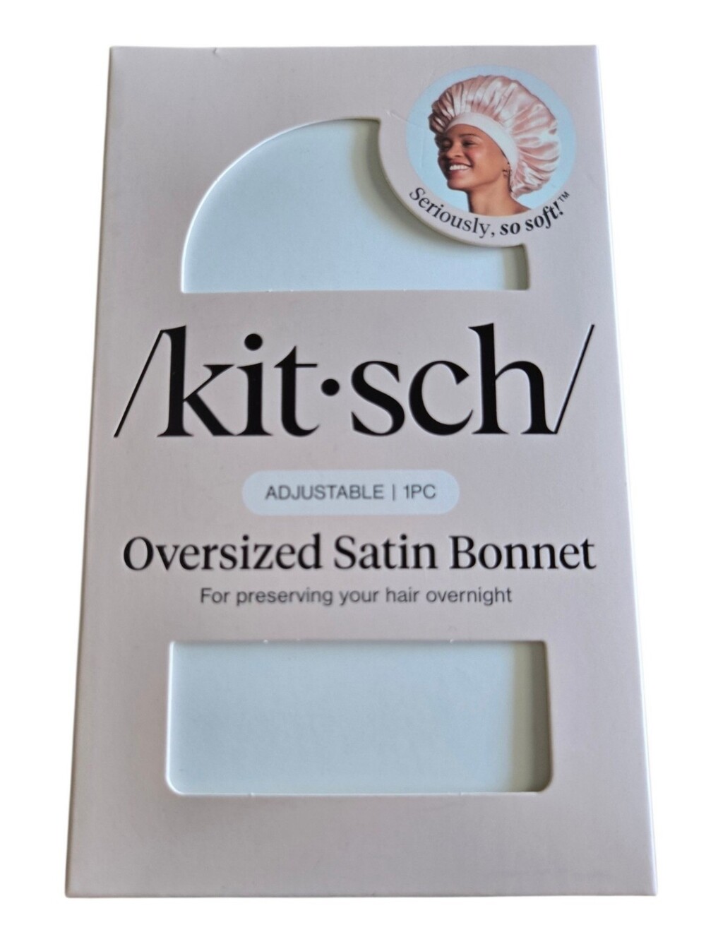 NWT Kitsch XL Satin Bonnet for Sleeping - Softer Than Silk Bonnet For Sleeping